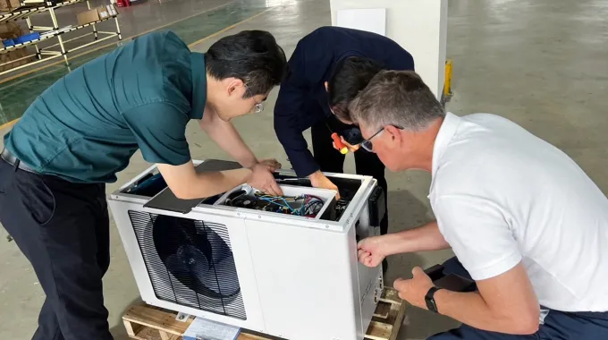 Schulung zur Fehlerbehebung und Wartung